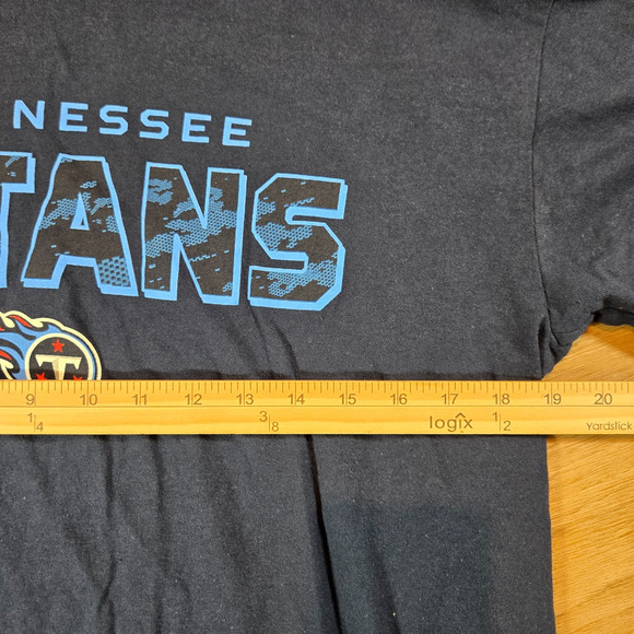 Tennessee Titans T Shirt Mens Medium NFL Team Apparel Short Sleeve Football Tee - Picture 5 of 6